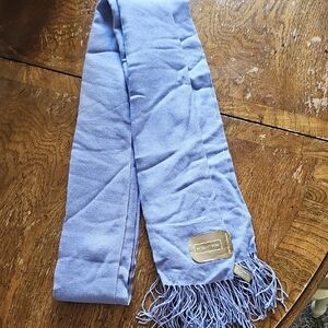 Nordstrom Lavender Cashmere Scarf with Fringe
